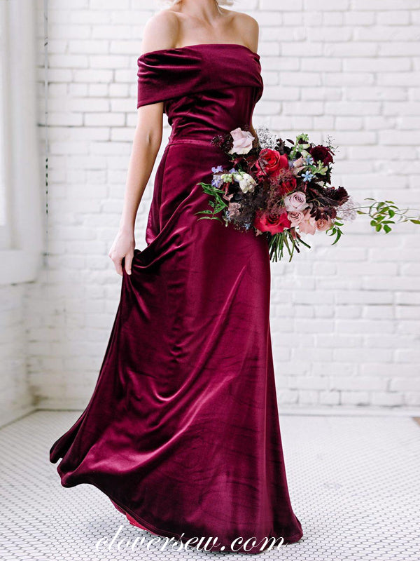 Two Piece Long Sleeves Tulle Popular Bridesmaid Dresses, CB0207  Popular  bridesmaid dresses, Two piece bridesmaid dresses, Long sleeve bridesmaid  dress