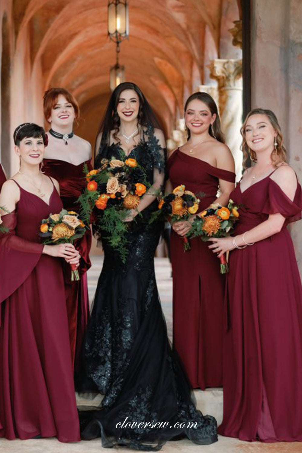 Halloween Bridesmaid Dresses