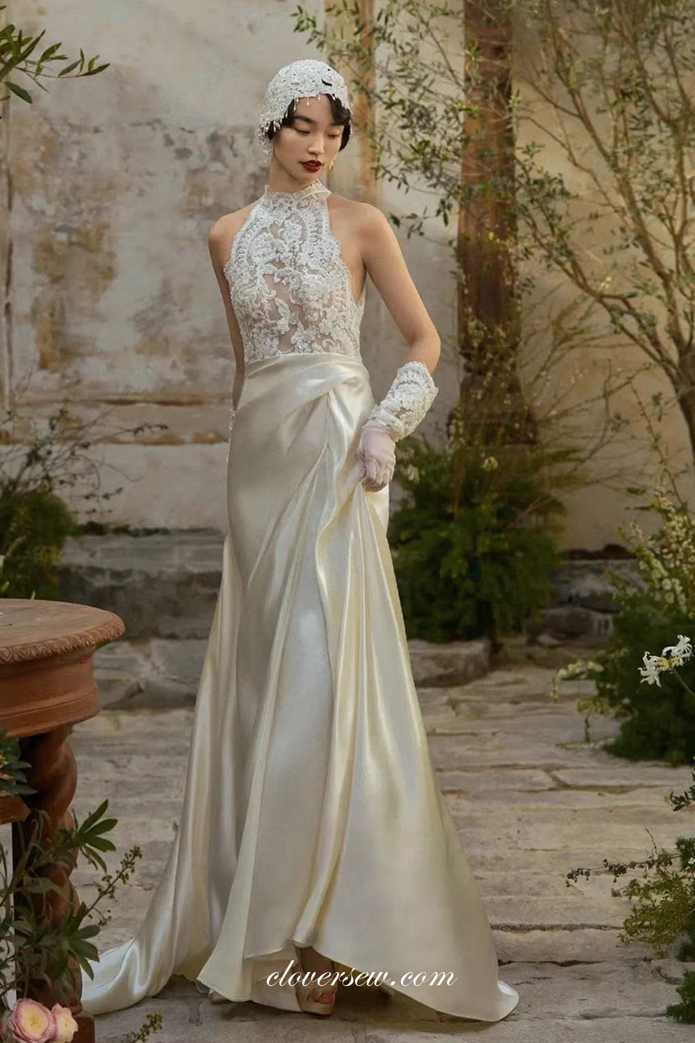 Gold Vintage Wedding Dresses