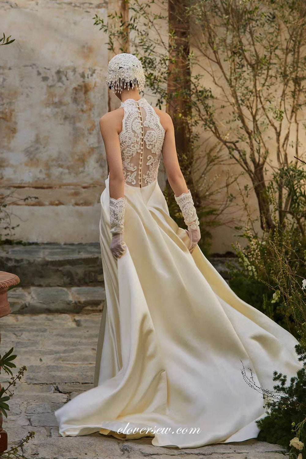 Gold Vintage Wedding Dresses