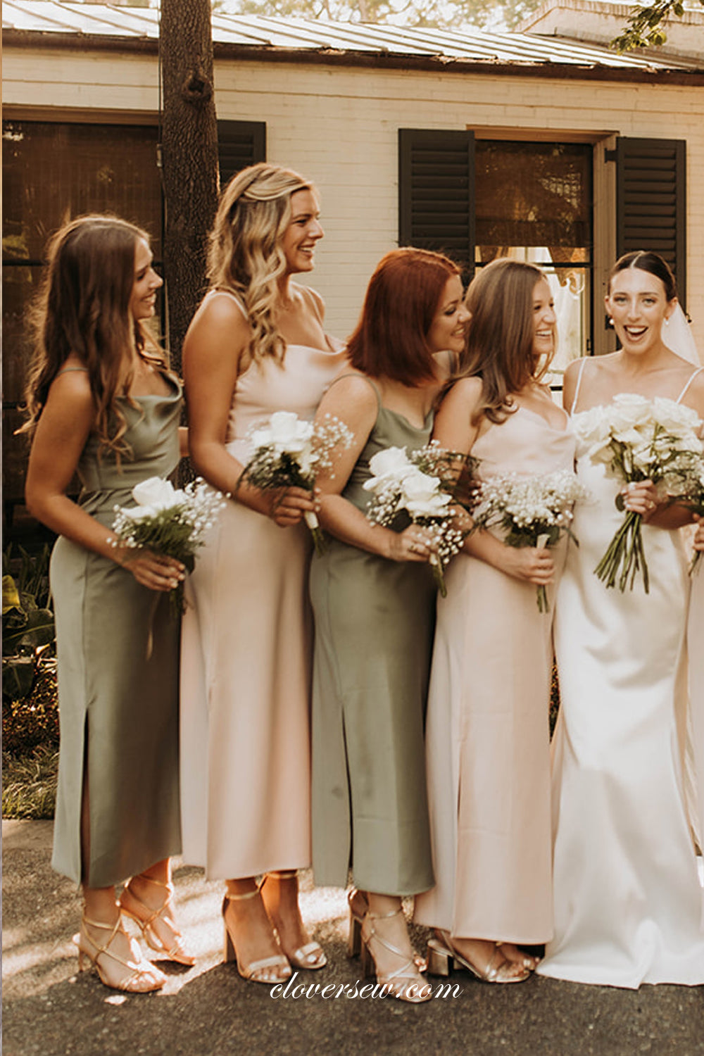 Spaghetti Strap Bridesmaid