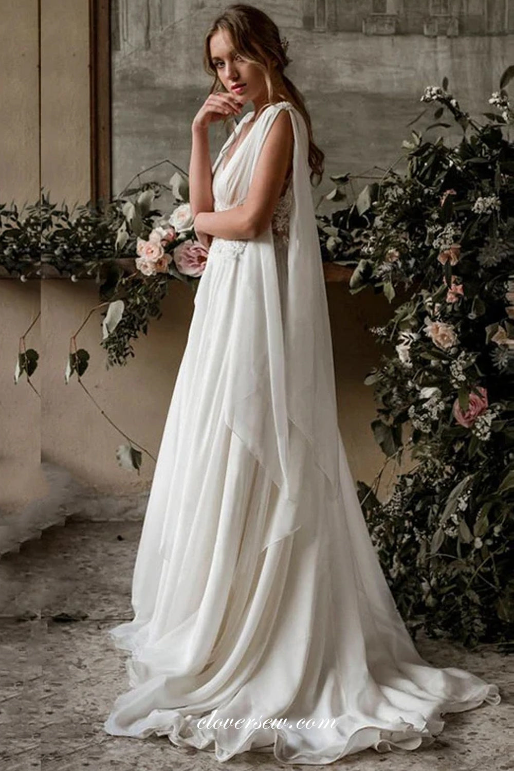 Goddess style bridesmaid sales dresses