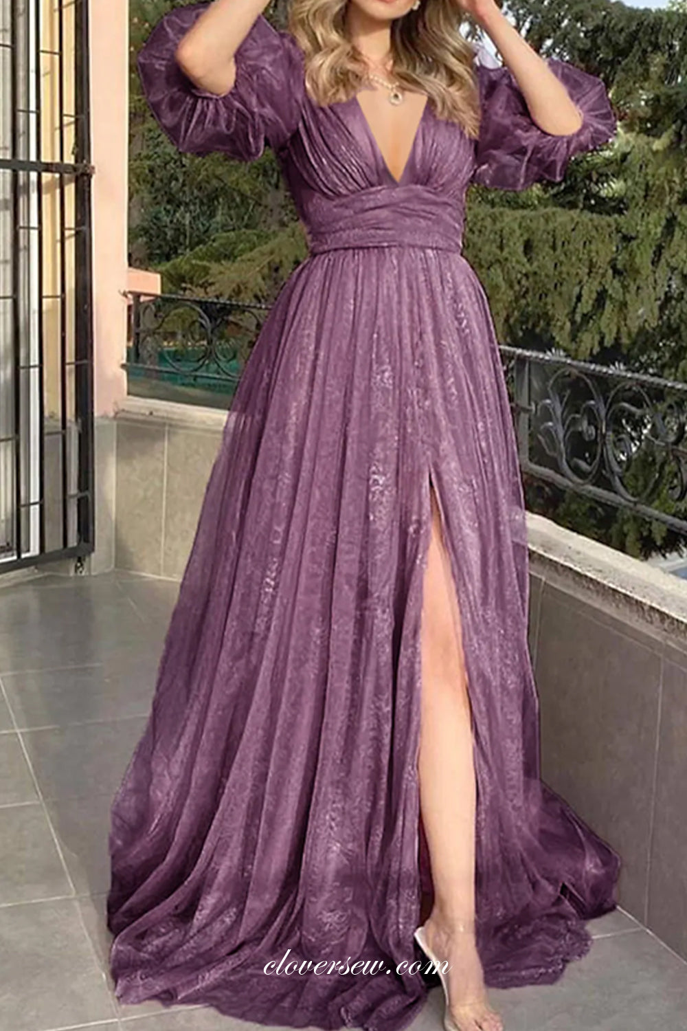 Party Dress For Mother Of The Bride Jewel Neck Half Sleeves A-Line  Ankle-Length Wedding Guest Dresses - Milanoo.com